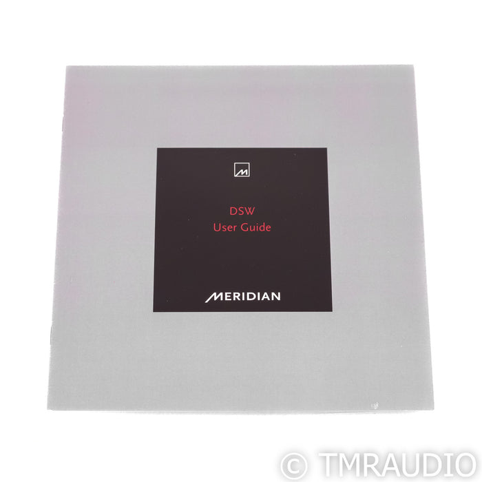 Meridian DSW 12" Powered Subwoofer; Black