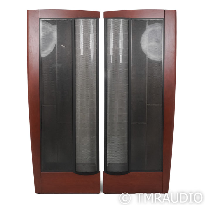 Martin Logan CLX Art Electrostatic Floorstanding Speakers; Cherry Pair