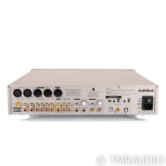 Parasound Halo P5 2.1 Channel Preamplifier; MM / MC Phono