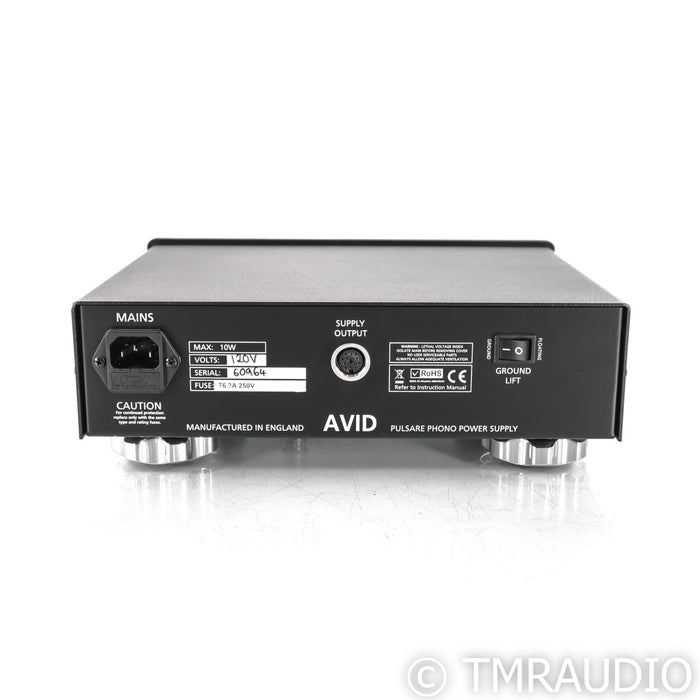 Avid Pulsare II Stereo Phono Preamplifier; w/ PSU; MM / MC Phono