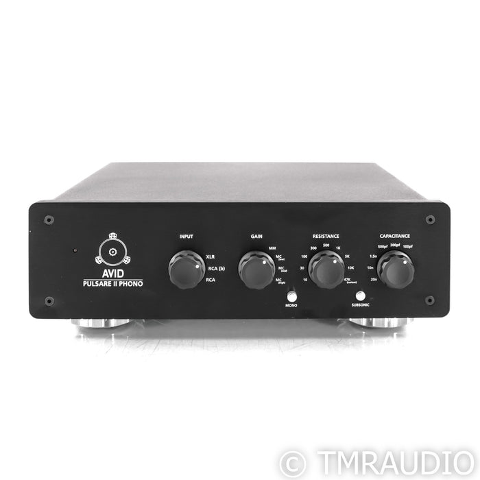 Avid Pulsare II Stereo Phono Preamplifier; w/ PSU; MM / MC Phono