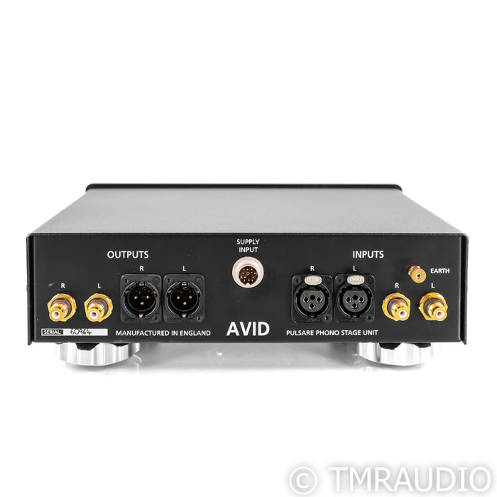 Avid Pulsare II Stereo Phono Preamplifier; w/ PSU; MM / MC Phono
