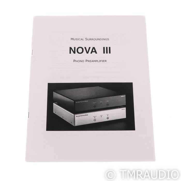 Musical Surroundings Nova III MM / MC Phono Preamplifier