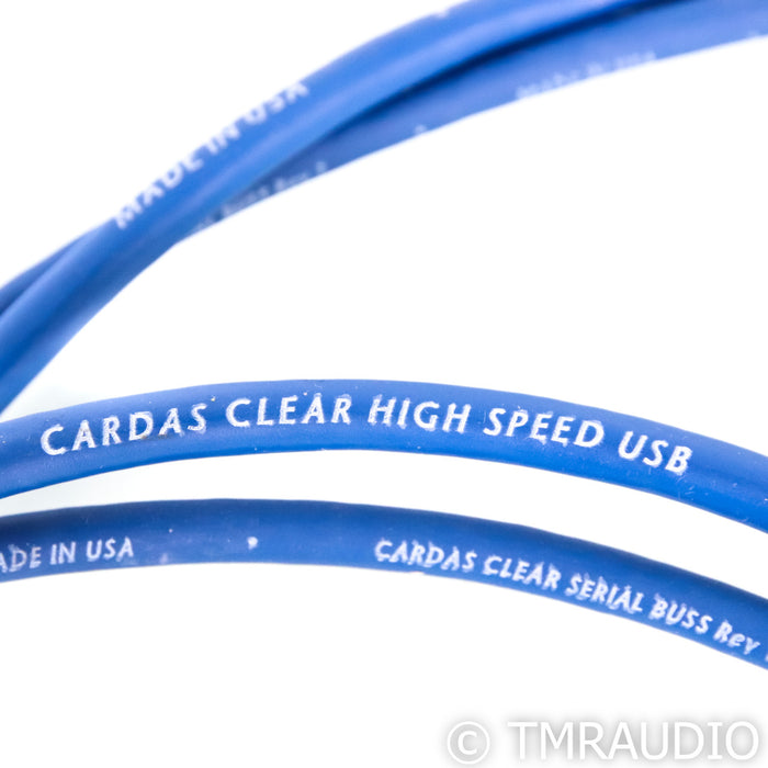 Cardas Clear High Speed Serial Buss USB Cable; 1m Digital Interconnect; Rev1