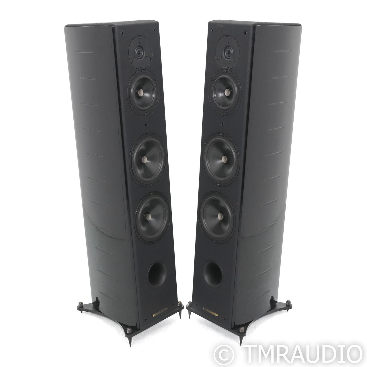 Sonus Faber Domus Grand Piano Floorstanding Speakers; Piano Black