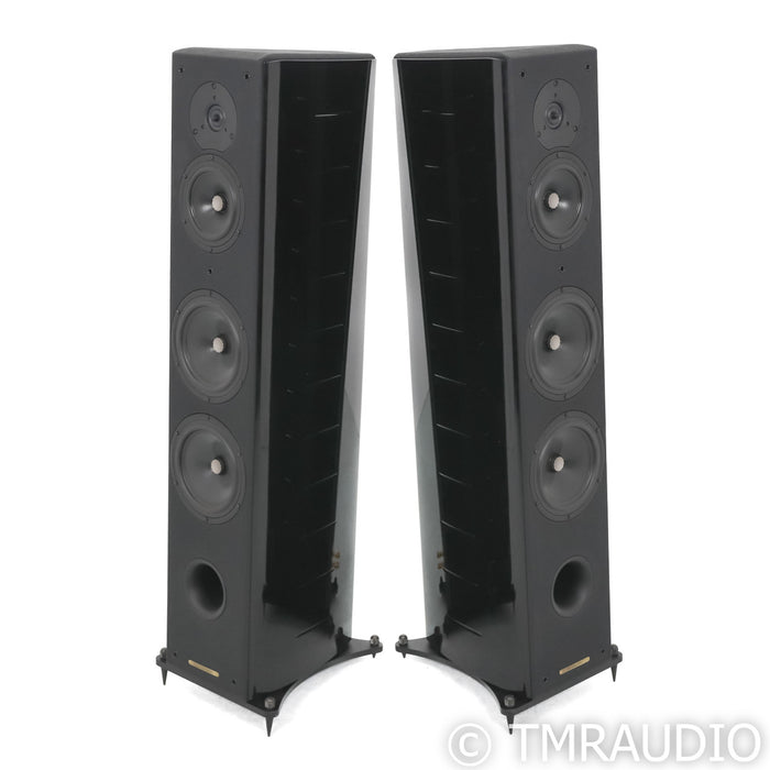 Sonus Faber Domus Grand Piano Floorstanding Speakers; Piano Black Pair