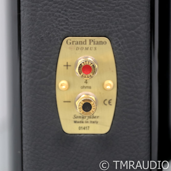 Sonus Faber Domus Grand Piano Floorstanding Speakers; Piano Black Pair