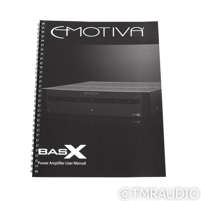 Emotiva BasX A2 Stereo Power Amplifier