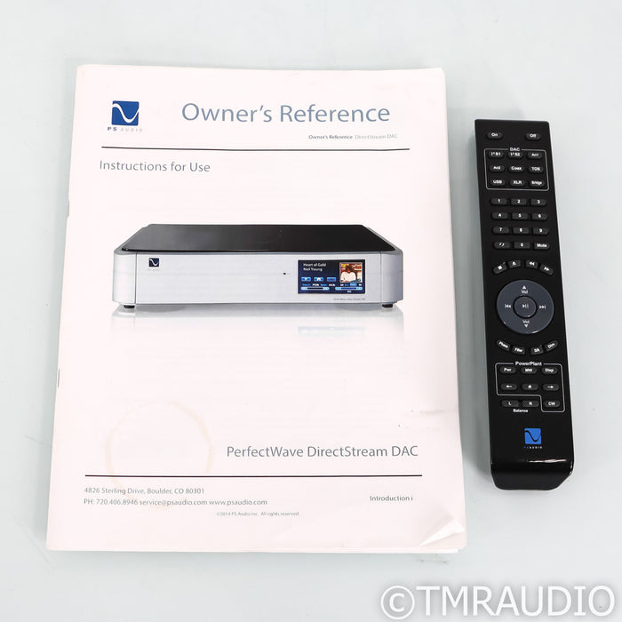 PS Audio PerfectWave DirectStream DAC; D/A Converter