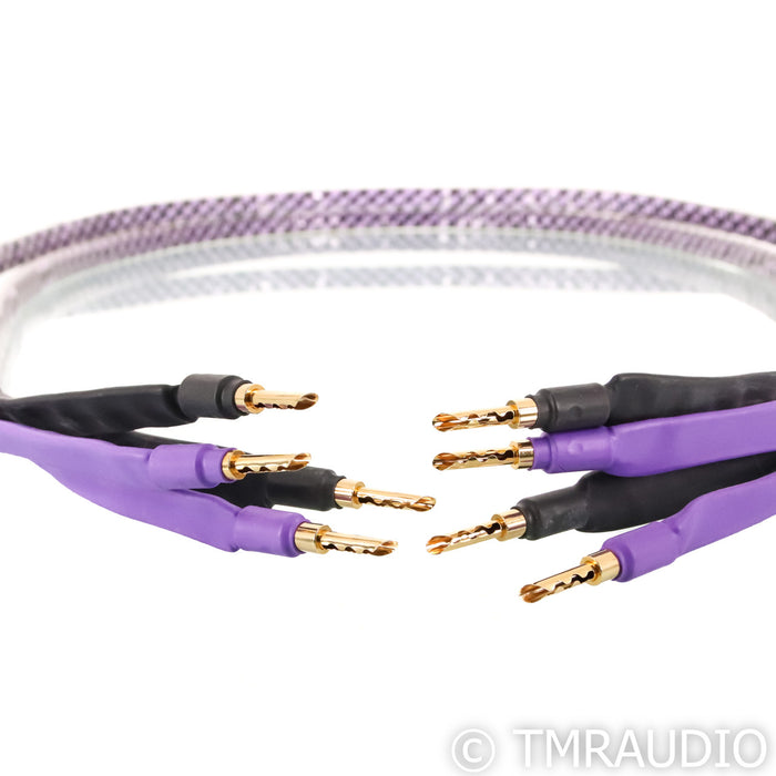Analysis Plus Solo Crystal Oval 8 Speaker Cables; 6ft Pair