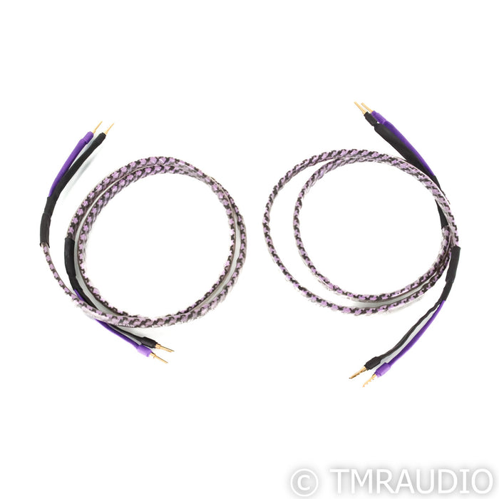 Analysis Plus Solo Crystal Oval 8 Speaker Cables; 6ft Pair