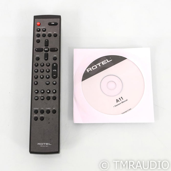 Rotel A11 Tribute Stereo Integrated Amplifier; MM Phono; Bluetooth