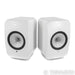 KEF LSX Bookshelf Speakers; White Pair