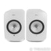 KEF LSX Bookshelf Speakers; White Pair