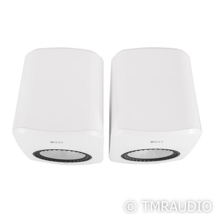 KEF LSX Bookshelf Speakers; White Pair
