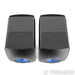 KEF LS50 Wireless Powered Bookshelf Speakers; Gloss Black / Blue
