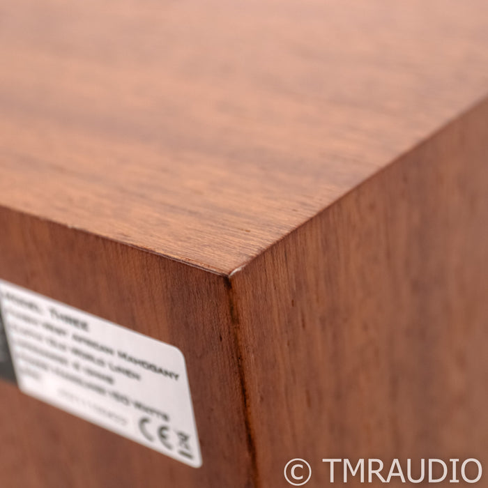 KLH Model 3 Bookshelf Speakers; Mahogany Pair