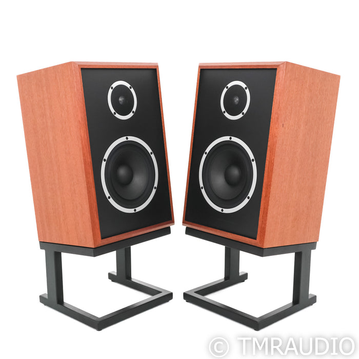 KLH Model 3 Bookshelf Speakers; Mahogany Pair