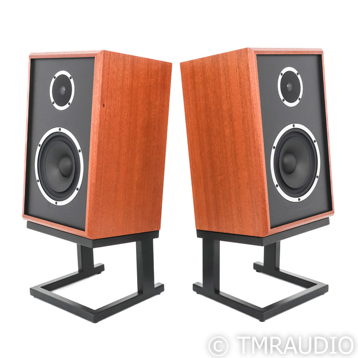 KLH Model 3 Bookshelf Speakers; Mahogany Pair