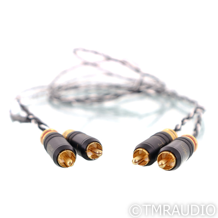 Kimber Kable Silver Streak RCA Cables; 1.5m Pair Interconnects