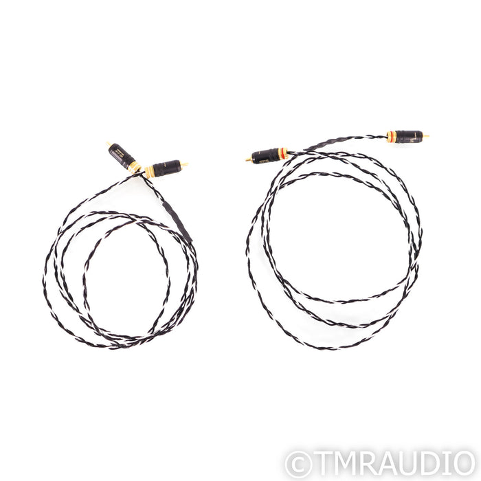 Kimber Kable Silver Streak RCA Cables; 1.5m Pair Interconnects