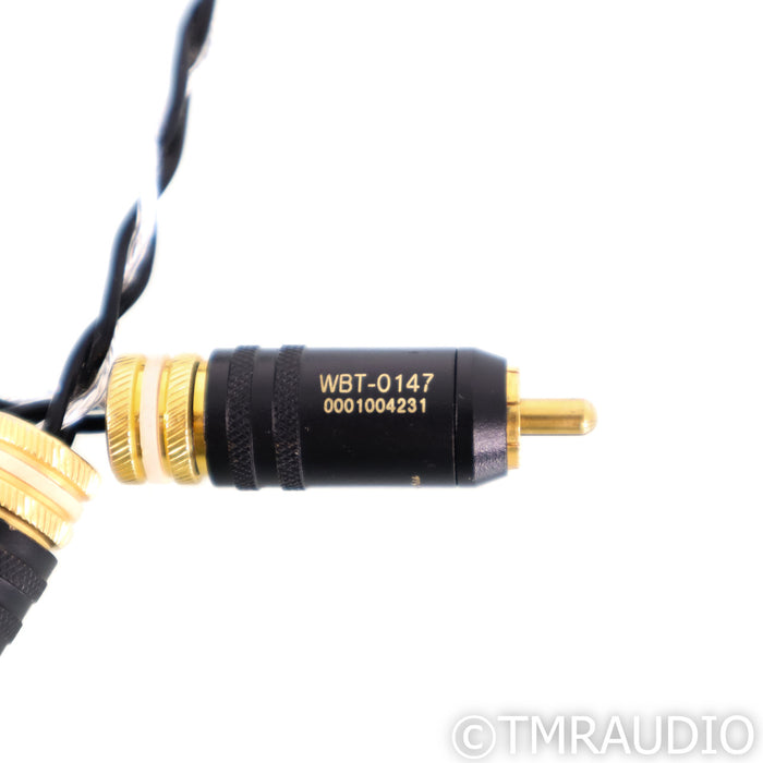 Kimber Kable Silver Streak RCA Cables; 1.5m Pair Interconnects