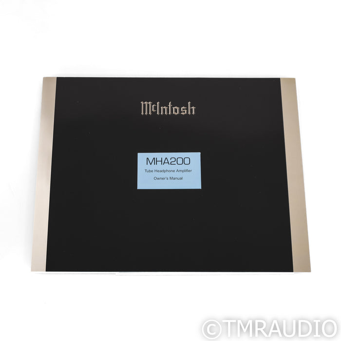 McIntosh MHA200 Tube Headphone Amplifier; MHA-200