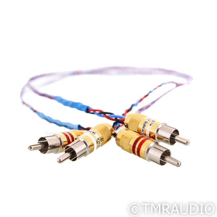 Kimber Kable PBJ RCA Cables; 1m Pair Interconnects