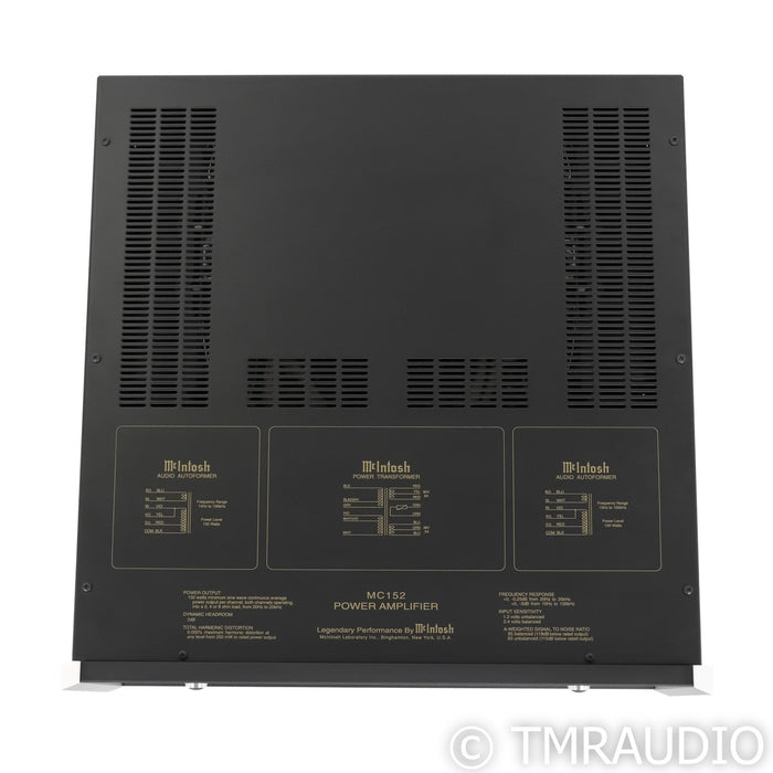 McIntosh MC152 Stereo Power Amplifier