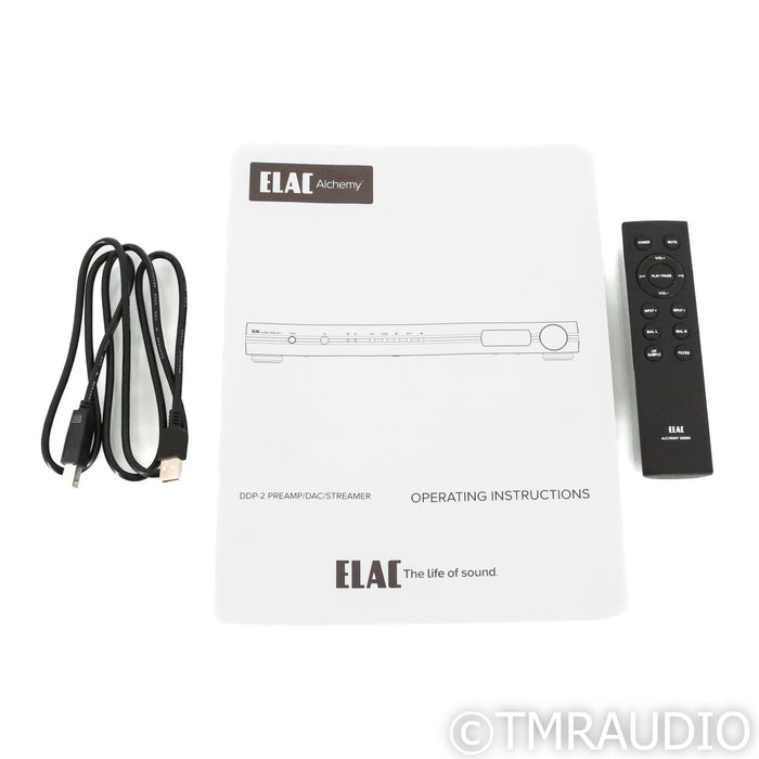 ELAC Alchemy Series DDP-2 Network Streamer / DAC; D/A Converter; DDP2
