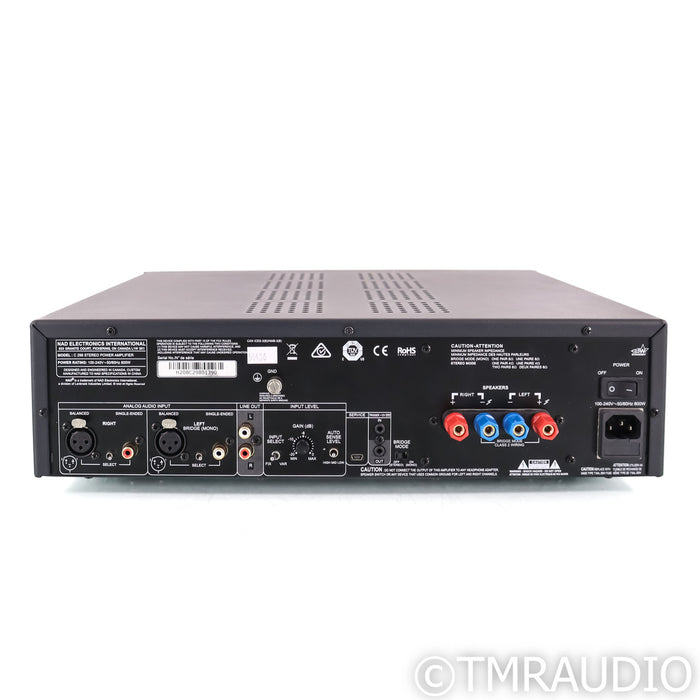 NAD C 298 Stereo Power Amplifier; C298
