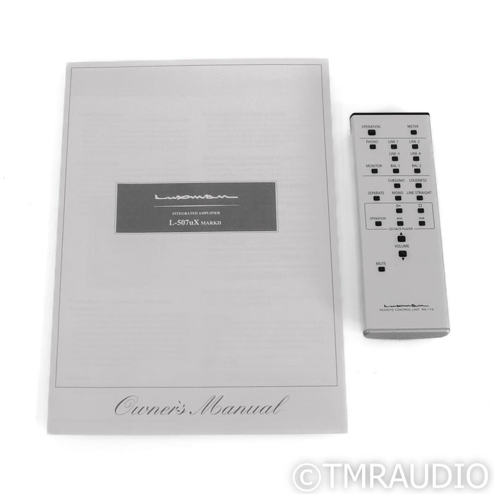 Luxman L-506uXII Stereo Integrated Amplifier; Mark II