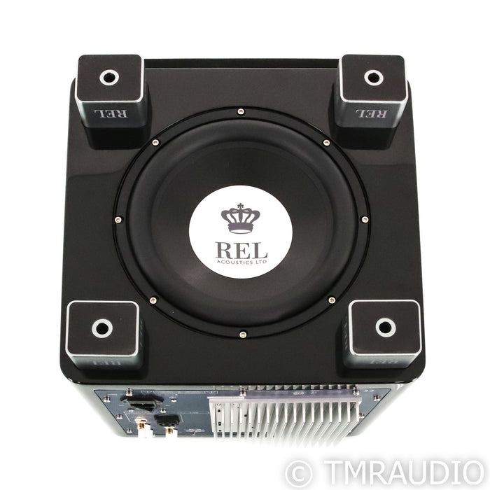 REL T/7x 8" Powered Subwoofer; Gloss Black