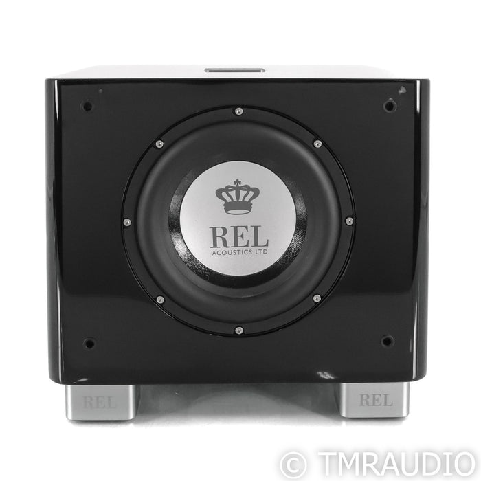 REL T/7x 8" Powered Subwoofer; Gloss Black