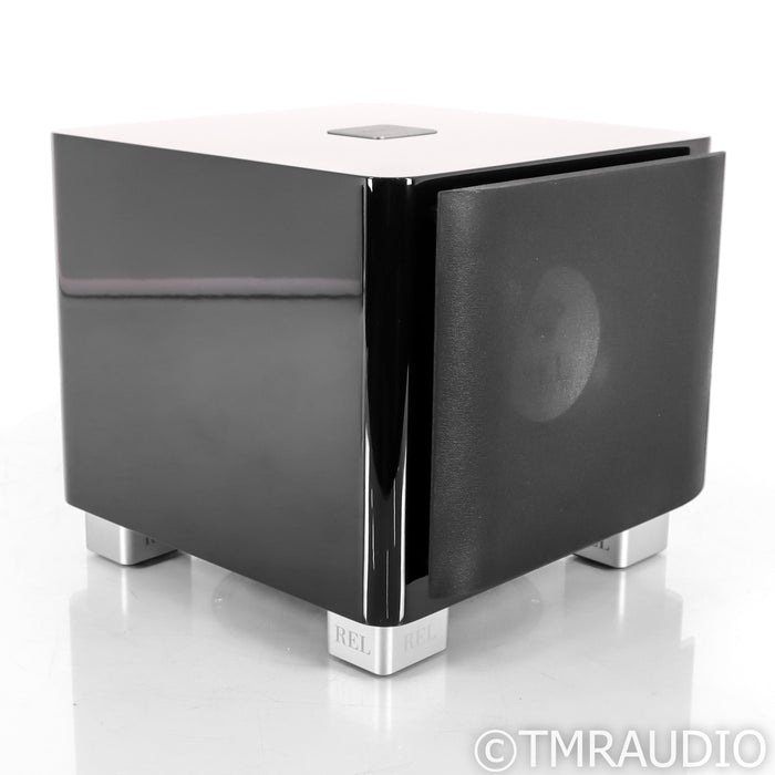 REL T/7x 8" Powered Subwoofer; Gloss Black