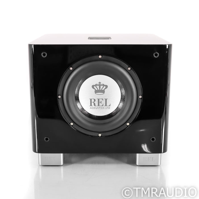 REL T/7x 8" Powered Subwoofer; Gloss Black