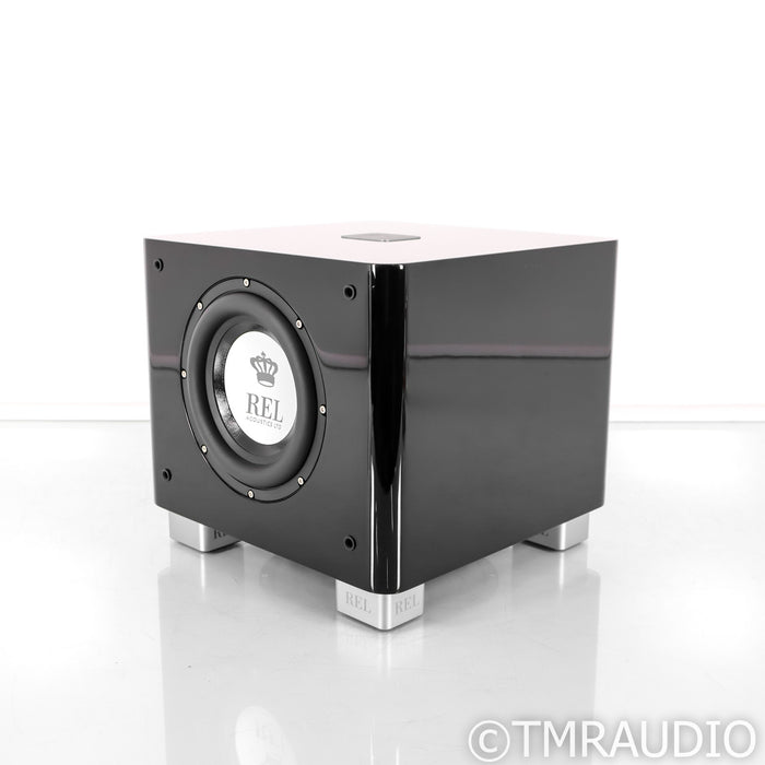 REL T/7x 8" Powered Subwoofer; Gloss Black
