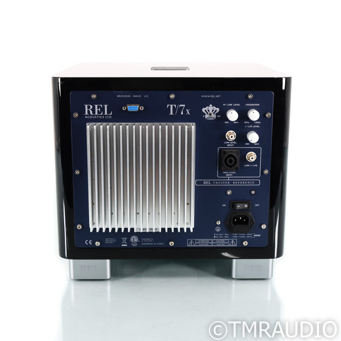 REL T/7x 8" Powered Subwoofer; Gloss Black