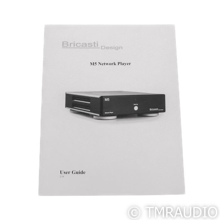 Bricasti Design M5 Network Streamer; Roon Endpoint