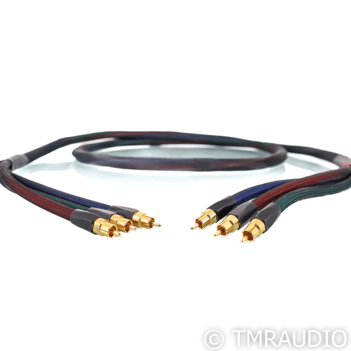Transparent Reference Video RCA Cable; 10ft Single
