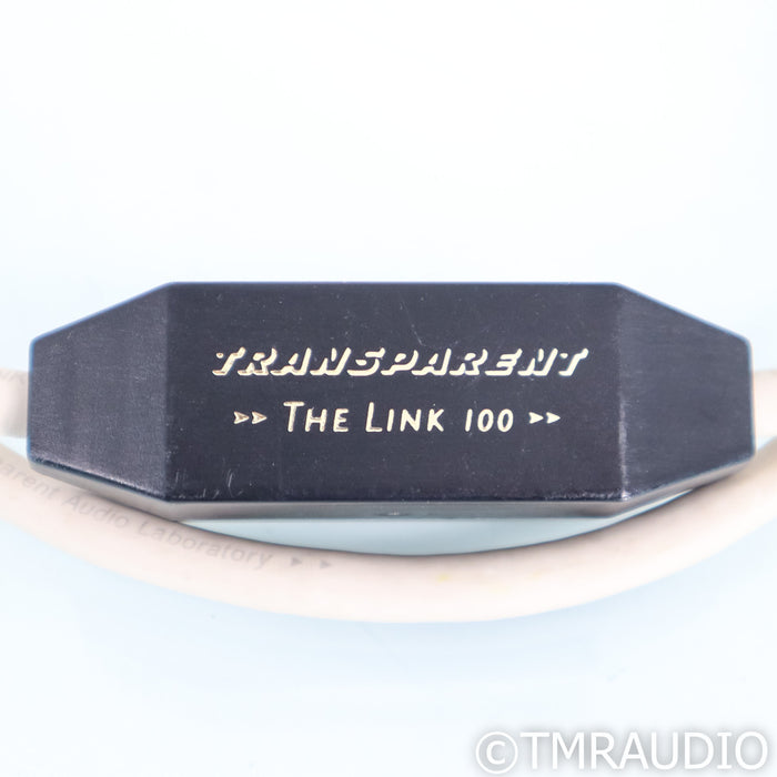 Transparent Audio The Link 100 RCA Cables; 1m Pair Interconnects