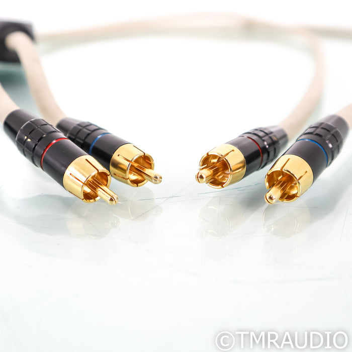Transparent Audio MusicLink RCA Cables; 1m Pair Interconnects