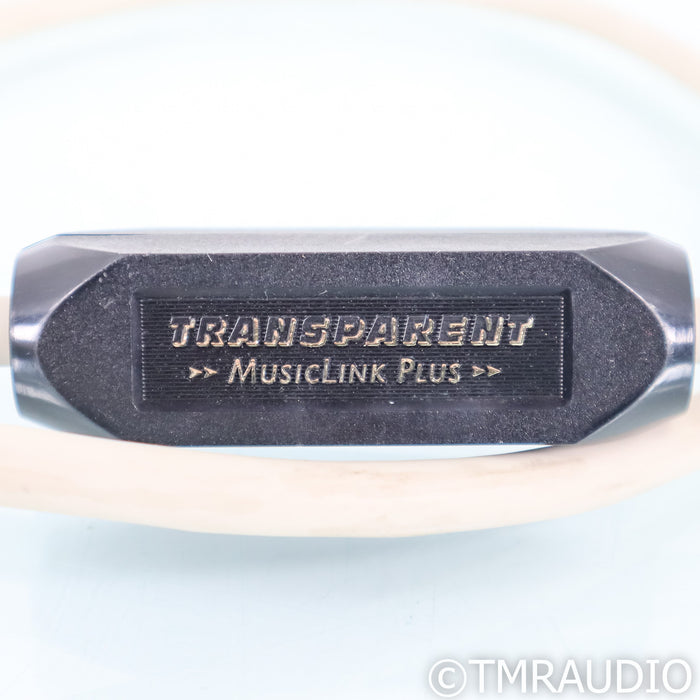 Transparent Audio MusicLink Plus RCA Cable; Single 1m Interconnect