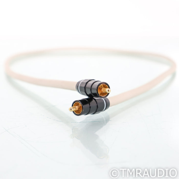 Transparent Audio High Resolution 75 Ohm Link RCA Coaxial Cable; 1m Interconnect