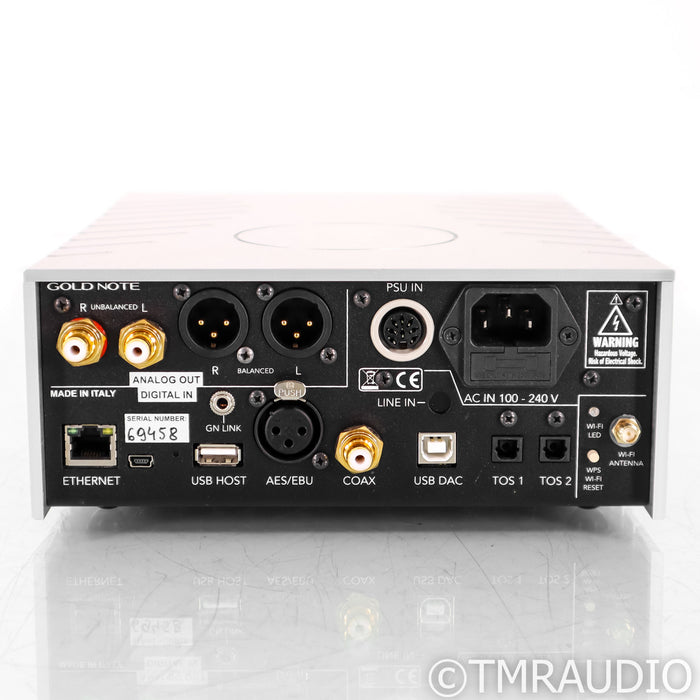 Gold Note DS-10 DAC; D/A Converter; Roon Ready