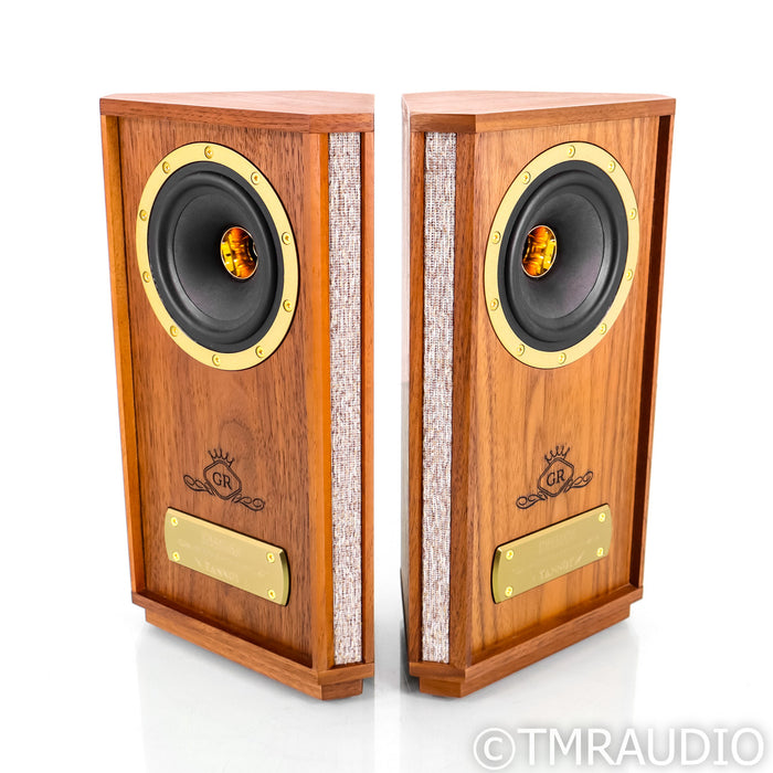 Tannoy Prestige Autograph Mini Bookshelf Speakers; Oiled Walnut Pair