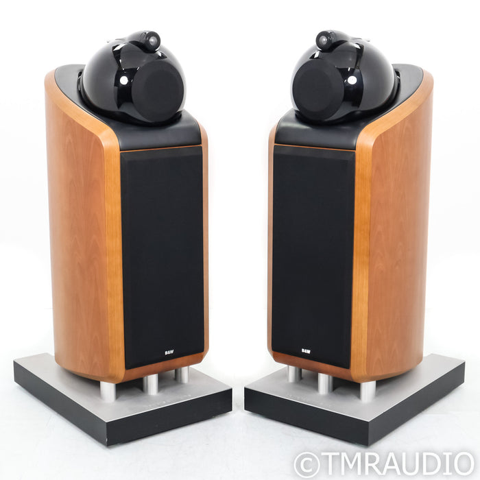 B&W Nautilus 800 Floorstanding Speakers; Cherrywood Pair — The