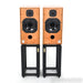 Harbeth HL Compact 7ES-3 XD Bookshelf Speakers; Ton Traeger Stands; Cherry Pair