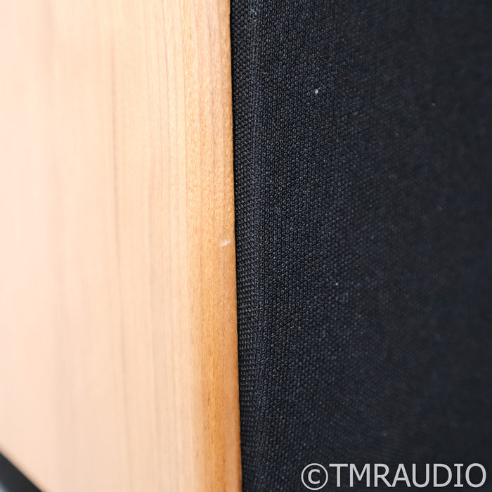 Harbeth HL Compact 7ES-3 XD Bookshelf Speakers; Ton Traeger Stands; Cherry Pair