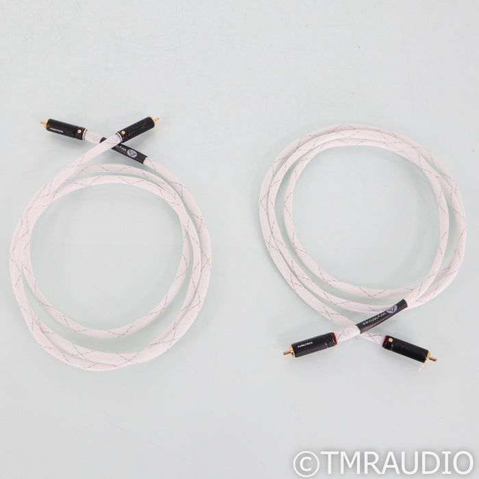 WyWires Platinum Series RCA Cables; 6ft Pair Interconnects